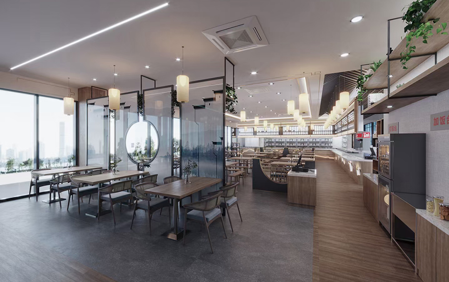 新中式酒店會所餐廳設計